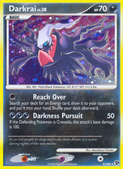 Darkrai Lv.38 GE-3 Holo Rare PL Deutsch