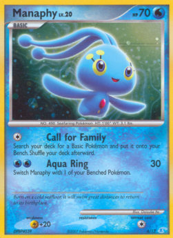 Manaphy Lv.20 TK3-M4 Common Good Deutsch