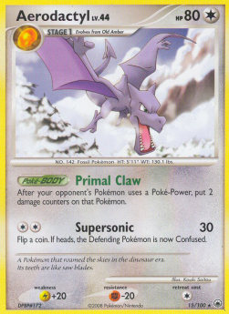 Aerodactyl Lv.44 MD-15 Rare Good Deutsch
