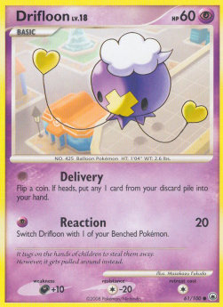 Driftlon Lv.18 MD-61 Common Played Deutsch Reverse Holo