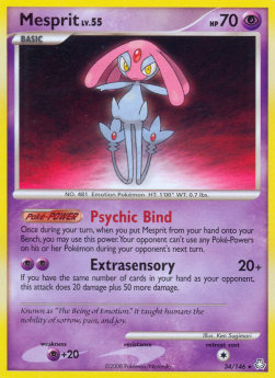 Vesprit Lv.55 LA-34 Rare Light Played Deutsch Reverse Holo