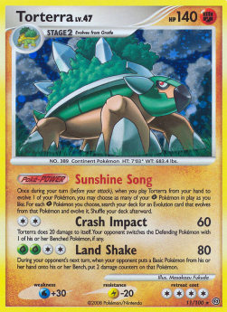 Chelterrar Lv.47 STF-11 Holo Rare EX Deutsch