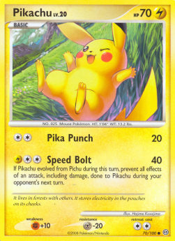 Pikachu Lv.20 STF-70 Common Light Played Deutsch