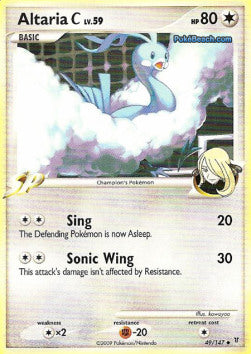 Altaria SV-49 Uncommon Light Played Deutsch