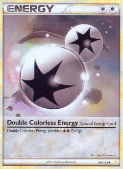 Double Colorless Energy HS-103 Uncommon Good Englisch
