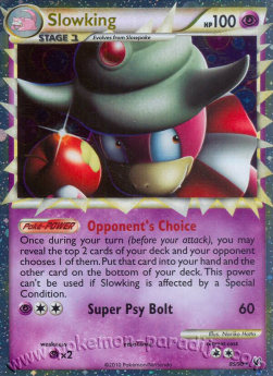 Slowking UD-85 Ultra Rare Played Englisch