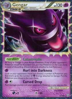 Gengar TM-94 Ultra Rare Poor Spanisch