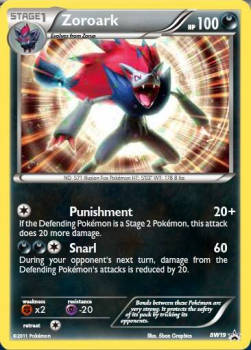 Zoroark BW-19 Promo Good Deutsch