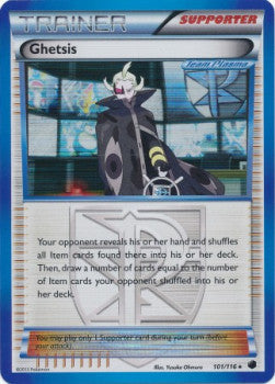 Ghetsis PLF-101 Holo Rare Light Played Englisch