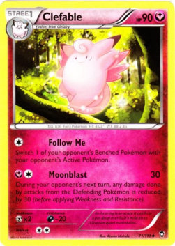 Clefable FFI-71 Uncommon Excellent Englisch