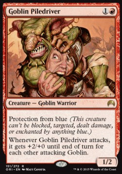 Goblin Piledriver ORI-151 Rare Excellent Englisch