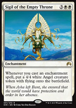 Sigil of the Empty Throne ORI-31 Rare Light Played Englisch