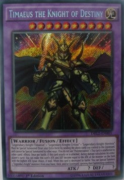 Timaeus der Schicksalsritter DRL2-001 Secret Rare Good Deutsch 1. Auflage