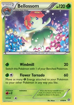 Bellossom AOR-4 Uncommon Near Mint Englisch Reverse Holo