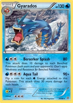 Gyarados AOR-20 Rare Excellent Englisch Reverse Holo