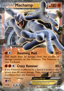 Machamp EX AOR-37 Ultra Rare Near Mint Englisch