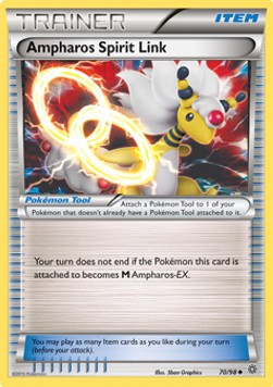 Ampharos' Geistesbund AOR-70 Uncommon Poor Deutsch Reverse Holo