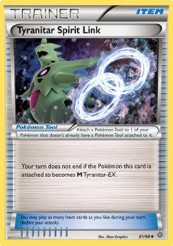 Tyranitar Spirit Link AOR-81 Uncommon Near Mint Englisch Reverse Holo