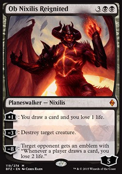 Ob Nixilis Reignited BFZ-119 Mythic Light Played Englisch