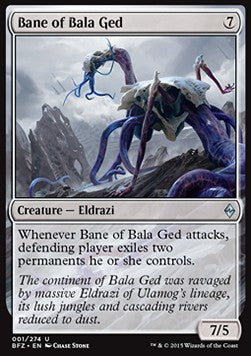 Bane of Bala Ged BFZ-1 Uncommon Light Played Englisch