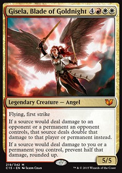Gisela, Blade of Goldnight C15-219 Mythic Light Played Englisch