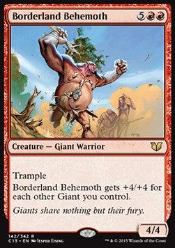 Borderland Behemoth C15-142 Rare Excellent Englisch