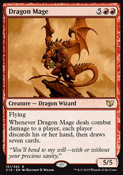 Drachenmagier C15-151 Rare Excellent Deutsch