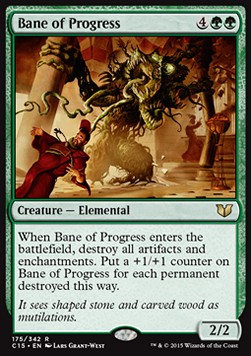 Bane of Progress C15-175 Rare Good Englisch