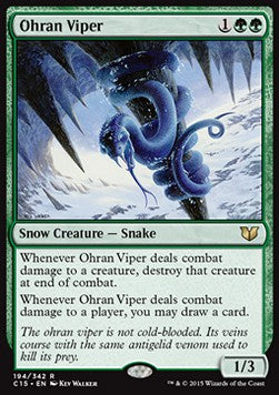 Ohran Viper C15-194 Rare Good Englisch