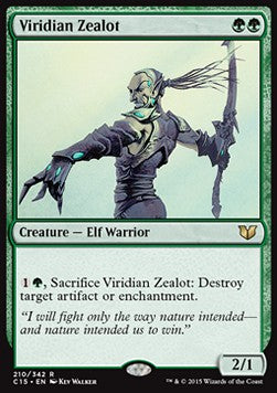 Viridian Zealot C15-210 Rare Excellent Englisch