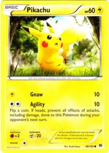 Pikachu BKT-48 Common Played Englisch