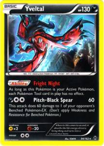 Yveltal BKT-94 Holo Rare Excellent Englisch Reverse Holo