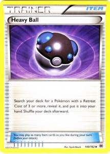 Heavy Ball BKT-140 Uncommon Light Played Englisch Reverse Holo