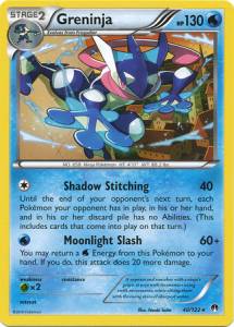 Greninja BKP-40 Rare Light Played Deutsch