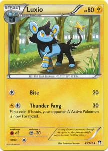 Luxio BKP-45 Uncommon Good Deutsch Reverse Holo