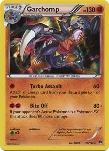 Garchomp BKP-70 Holo Rare Poor Englisch Reverse Holo