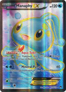 Manaphy EX BKP-116 Ultra Rare Excellent Englisch