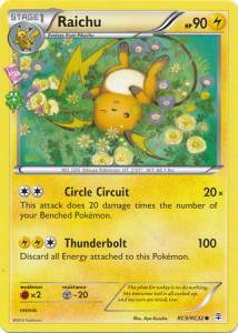 Raichu GEN-RC9 Common Good Englisch