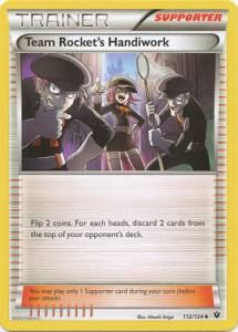 Team Rockets Machenschaften FCO-112 Uncommon Excellent Deutsch Reverse Holo