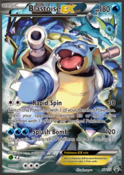 Blastoise EX XYPR-122 Promo Poor Englisch