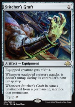 Stitcher's Graft EMN-200 Rare Excellent Englisch Foil