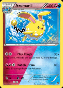 Azumarill STS-77 Uncommon Excellent Englisch