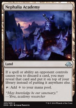 Nephalia Academy EMN-205 Uncommon Light Played Englisch