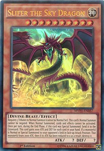 Slifer der Himmelsdrache (V.1) MVP1-057 Ultra Rare Poor Deutsch 1. Auflage