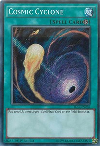 Kosmoszyklon TDIL-DE065 Secret Rare Excellent Deutsch 1. Auflage