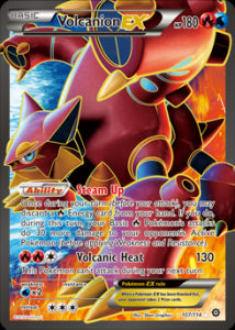 Volcanion EX STS-107 Ultra Rare Light Played Englisch