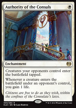 Authority of the Consuls KLD-5 Rare Light Played Englisch