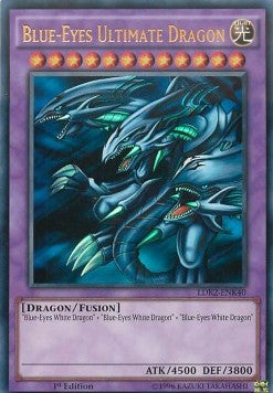 Blauäugiger ultimativer Drache LDK2-DEK40 Ultra Rare Excellent Deutsch
