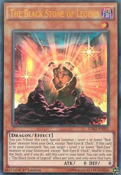 Der schwarze Stein der Legende LDK2-J05 Ultra Rare Near Mint Deutsch 1. Auflage