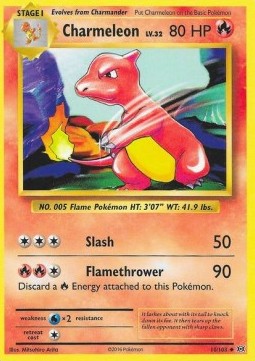 Charmeleon EVO-10 Uncommon Excellent Englisch Reverse Holo